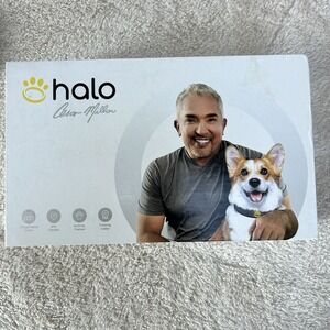 Halo 2+ with Cesar Millan Wireless Dog Fence W/GPS Collar Size M NIB Graphite